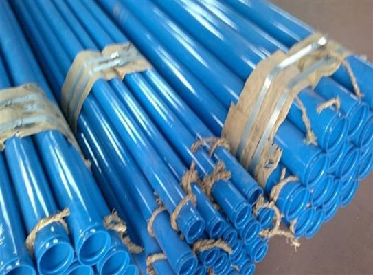 Plastic PE Coated Anti Corrosion Steel Pipe 16Mn A53(A,B) A106(B,C) For Water Oil Pipeline
