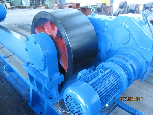 WR300 Pressure Vessel Welding Turning Rolls for the ship boiler , VFD Control Turning Roller