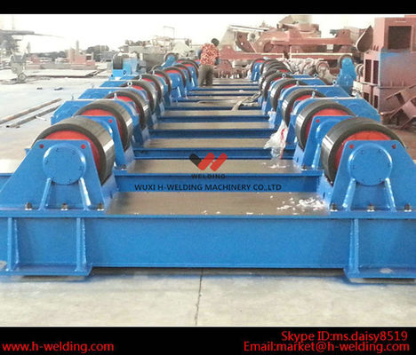 Pressure Vessel Automatic Conventional Pipe Welding Rotator with PU Roller 10 Ton