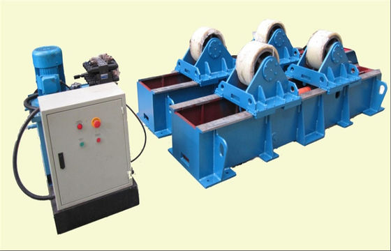 30T / 60T Cylinder / Pipe Welding Rotator , Hydraulic adjustment Fit - up Tank Rotators