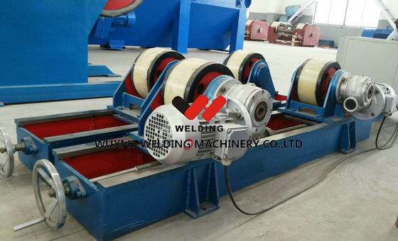 Lead Screw Adjustable 60T Pipe Welding Rotator Stepless Speed For Circular Pipe Welding