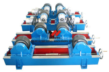 Lead Screw Adjustable 60T Pipe Welding Rotator Stepless Speed For Circular Pipe Welding