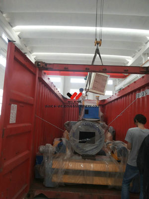 VFD Control 20T Pipe Tank Welding Rotator Metal Roller For Marine Building Industry