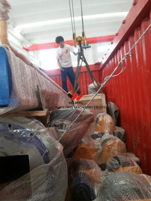 VFD Control 20T Pipe Tank Welding Rotator Metal Roller For Marine Building Industry