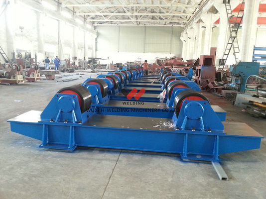 80000Kg Vessel / Pipe Welding Turning Rolls Rotator For Boiler Industries