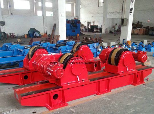 80000Kg Vessel / Pipe Welding Turning Rolls Rotator For Boiler Industries