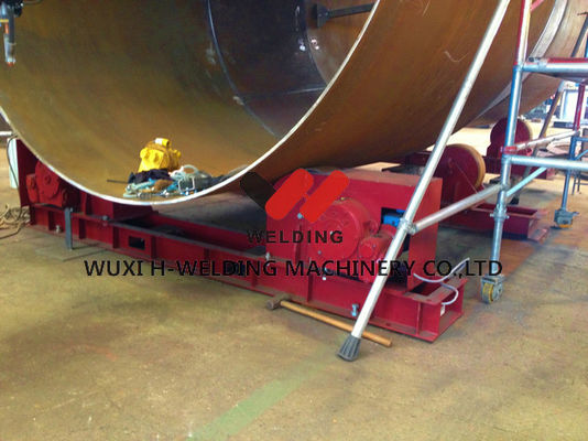 Turntable 40T Tank / Pipe Welding Rotator Bolt Adjusting VFD