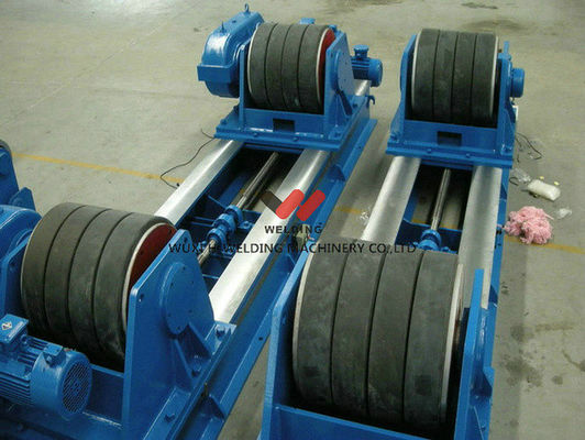 Manual Screw Vessel Pipe Welding Rolls 10T For Polishing / Welding Machinery
