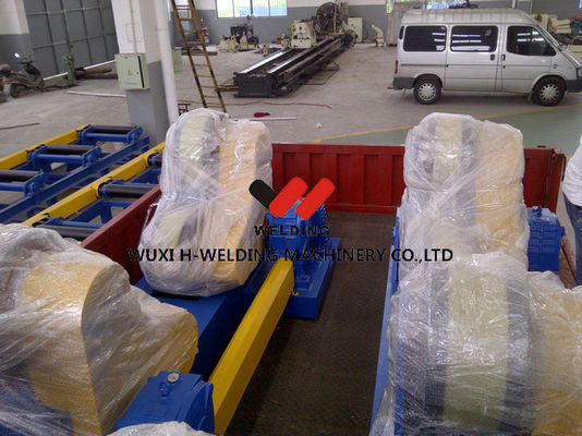 Variable Frequency Reliable Pipe Welding Rotator 100T For Tank / Boiler Welding