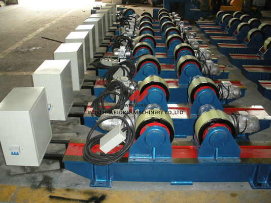 Adjustable Welding Rotator 100T with VFD Control For Boiler Industries