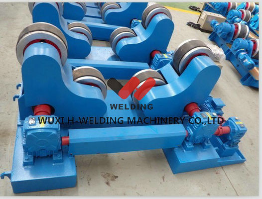 10 Tons self-align Welding Rotator With Lubrication System , 6m/h - 60m/h