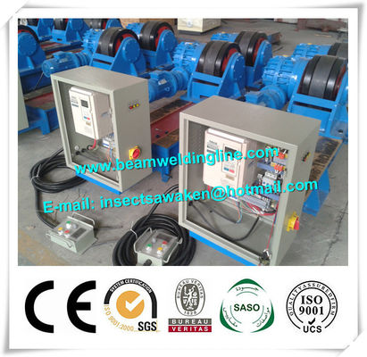 Automatic Industrial Pipe Welding Rotator Adjust By Bolt Or Screw