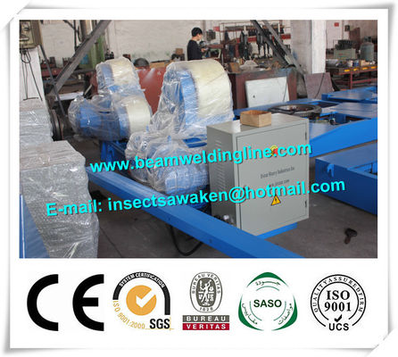 Automated PU Roller Pipe Welding Rotator / 5 Ton Welding Turning Rolls