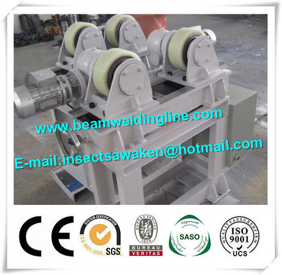 Motorized Pipe Welding Turning Rolls , Cylinder Shell Tank Welding Rotator
