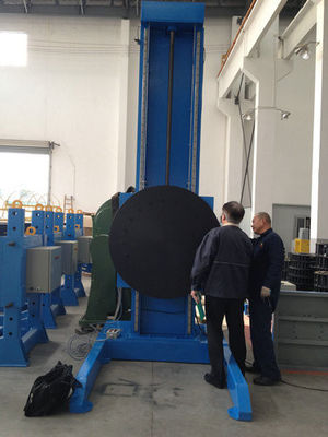 Conventional Adjustable Tank Rotary Welding Positioners , Pipe Welding Positioner For workpiece