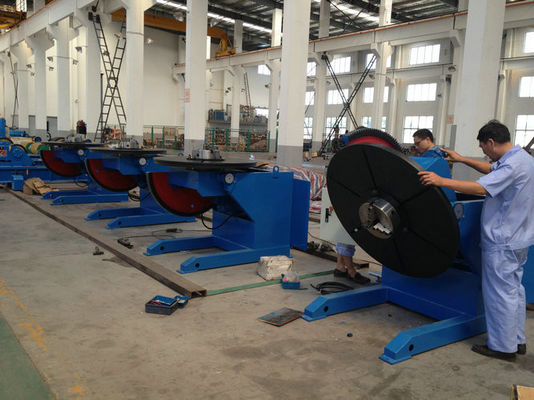 5ton - 20ton automatic pipe welding positioner , welding positioners with gun support