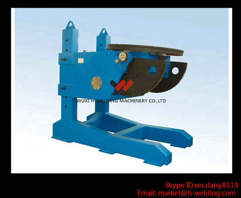Lifting Height Adjustable Pipe Welding Rotary Positioner High Precision 300kg Manual Revolve