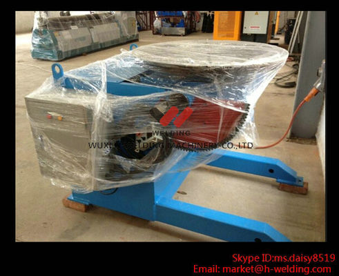 High Frequency Pipe Welding Positioners 30 Ton Head Tail Welding Turn Table