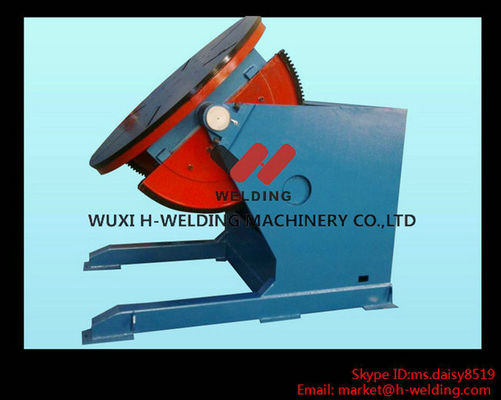 Automatic Pipe Welding Turning Table With T-Slots for Clamping Work-Piece 300KG