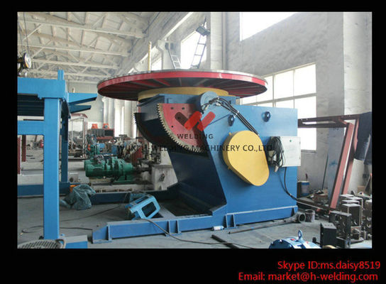 Automatic Pipe Welding Turning Table With T-Slots for Clamping Work-Piece 300KG