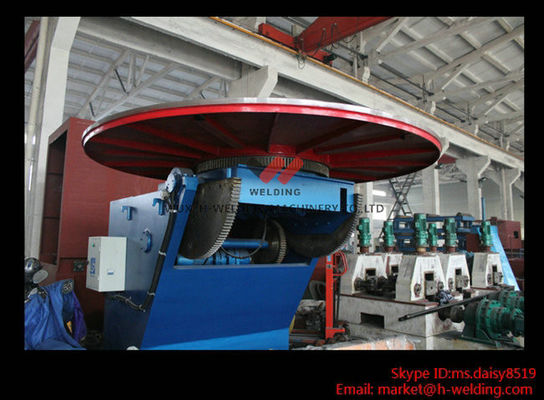 Automatic Pipe Welding Turning Table With T-Slots for Clamping Work-Piece 300KG