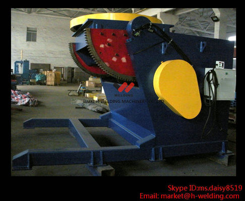 Standard 2 Ton Revolving Welding Rotary Table Metallurgical Type With 1.2m Worktable