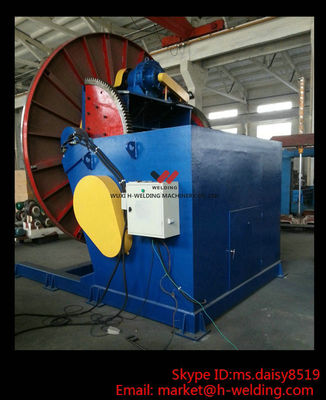 High Precision Pipe Welding Positioners With Turning / Revolve Table HB30 3000KG