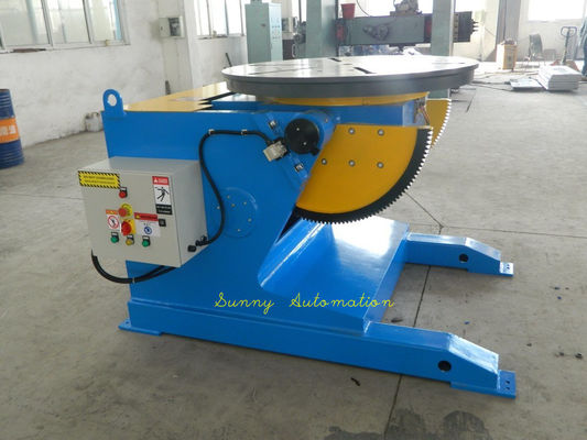 Automatic Pipe Welding Positioner , Motorized Tilt And Rotation Turning Table